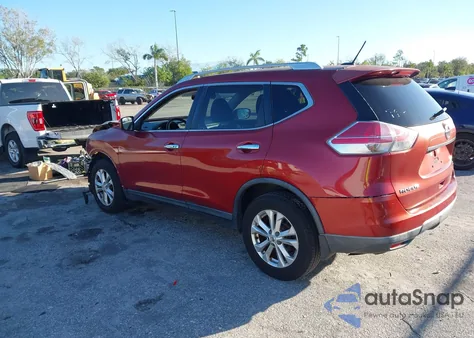 2016 Nissan Rogue Sv z USA, uszkodzony, nr VIN KNMAT2MTXGP721696